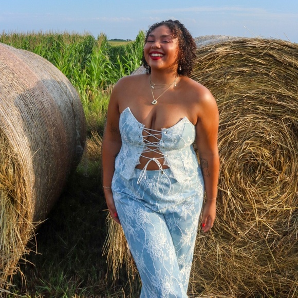 2 Piece Jean Set - Picture 2 of 2